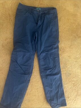 Dark Blue mens lined EMS work pants